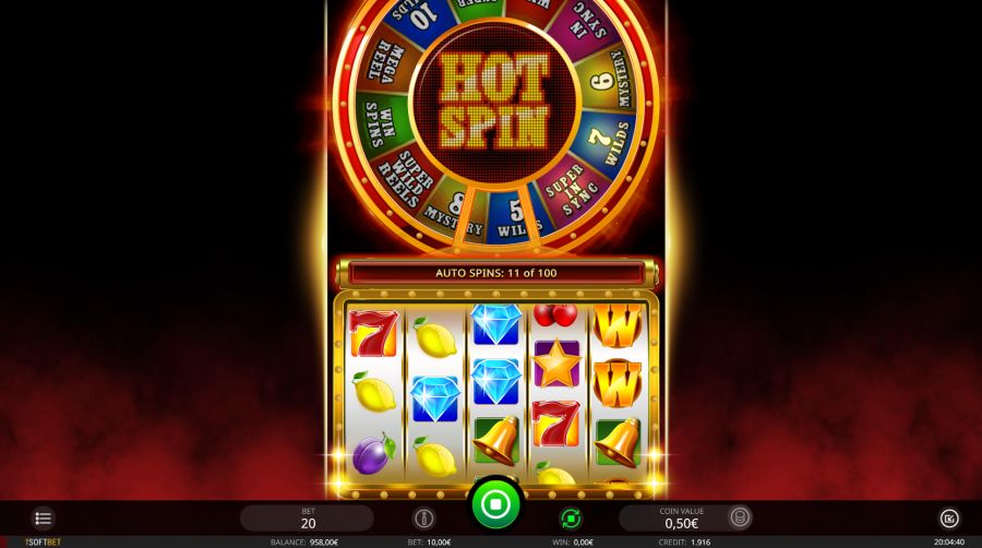 Hot Spin gokkast iSoftBet